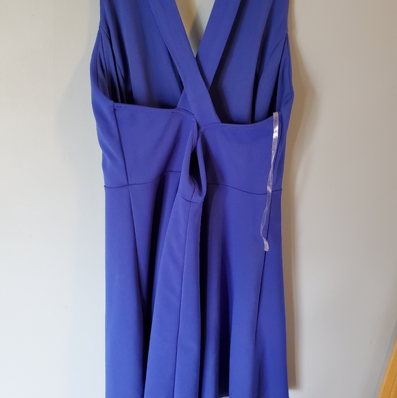 Blue Cocktail Dress - Picture 2 of 4